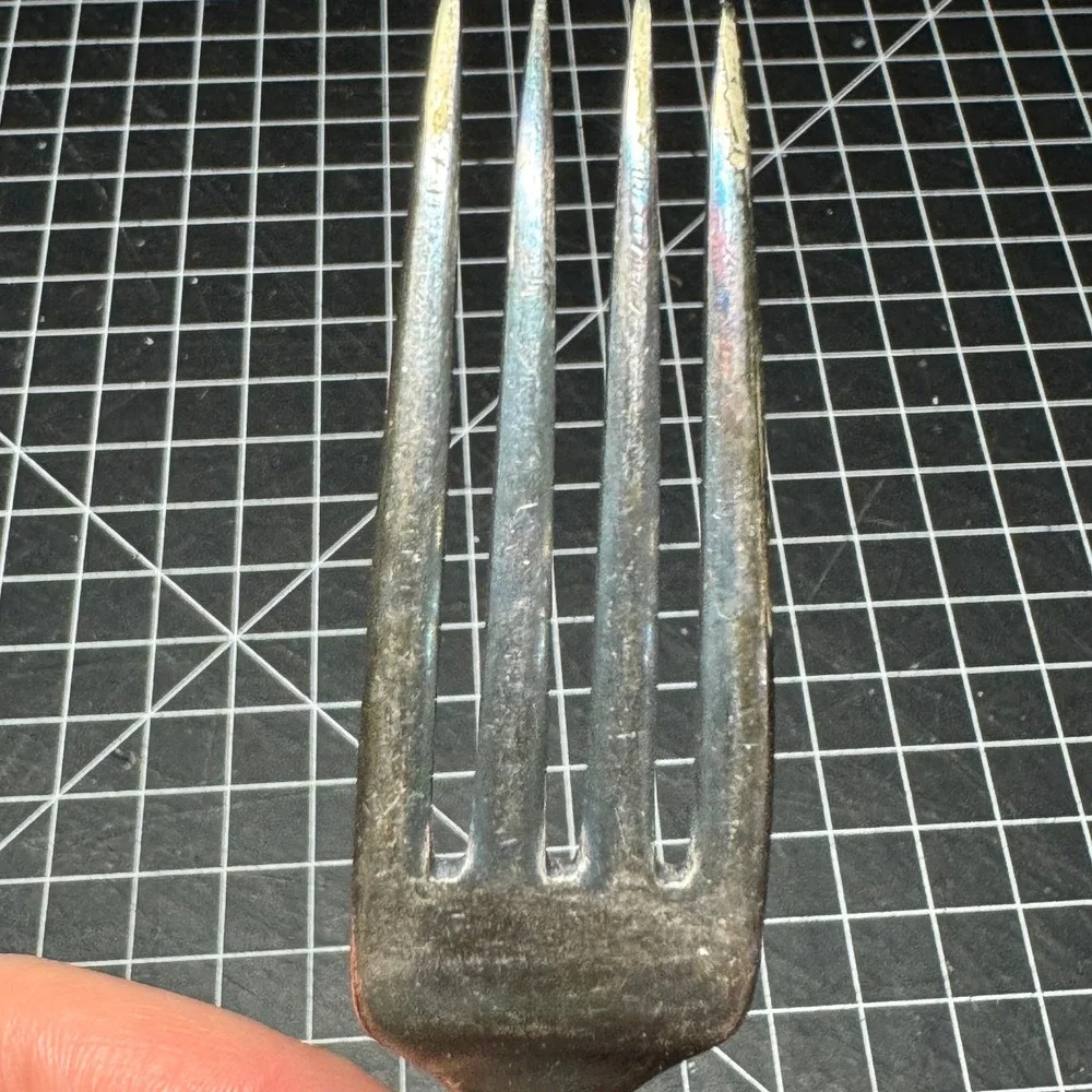 Oneida Community Plate Deauville Silver Plated Dinner Fork Art Deco 1929 Vintage